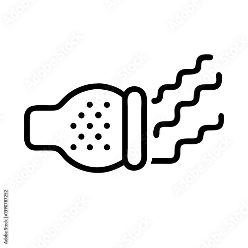Particulate filter icon
