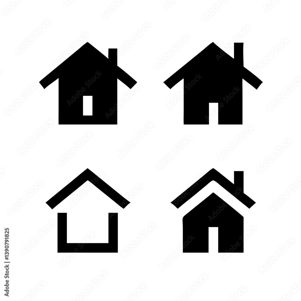 Title: Web home icon for apps and websites. Collection home icons. House symbol.House icon set. Home vector illustration sign. Hotel symbol.
Title: Web home icon for apps and websites. Collection home icons. House symbol.House icon set. Home vector illustration sign. Hotel symbol.