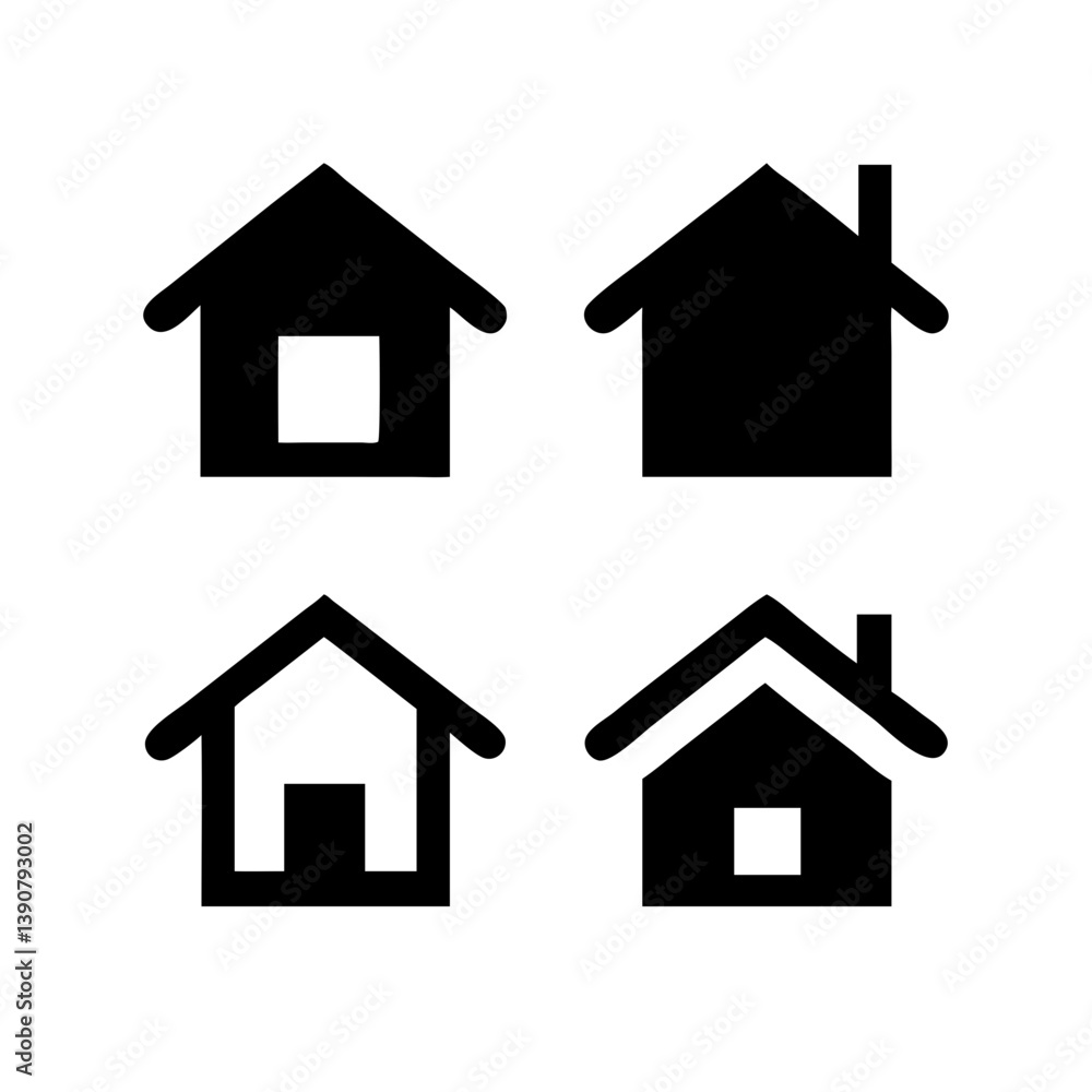 Web home icon for apps and websites. Collection home icons. House symbol.House icon set. Home vector illustration sign. Hotel symbol.
Web home icon for apps and websites. Collection home icons. House symbol.House icon set. Home vector illustration sign. Hotel symbol.