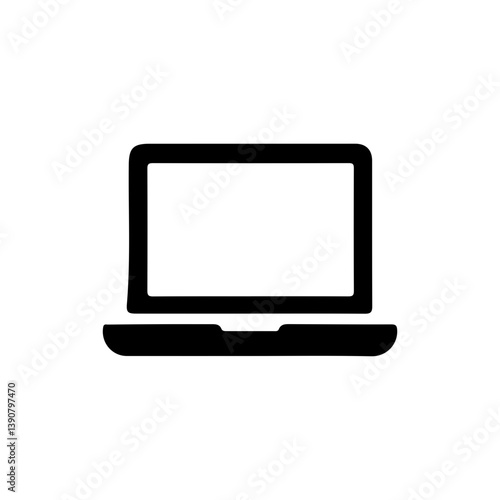 vector laptop computer