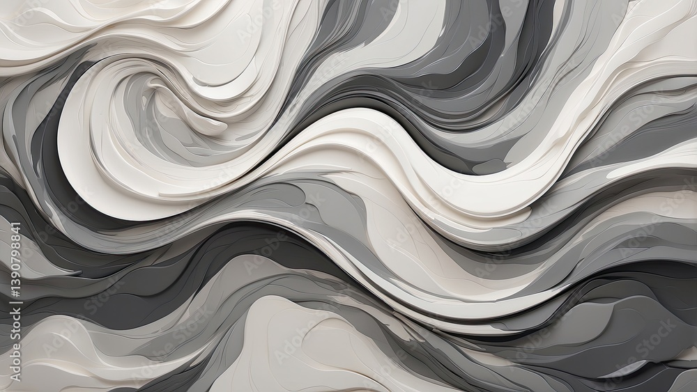 Obraz premium Abstract background featuring smooth