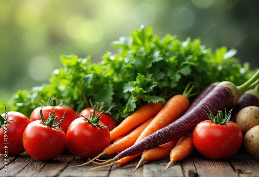 vibrant organic vegetable arrangement rustic wooden background fresh produce assortment bounty farm table inspiration, healthy, nature, harvest, food vibrant organic vegetable arrangement rustic wooden background fresh produce assortment bounty farm table inspiration, healthy, nature, harvest, food