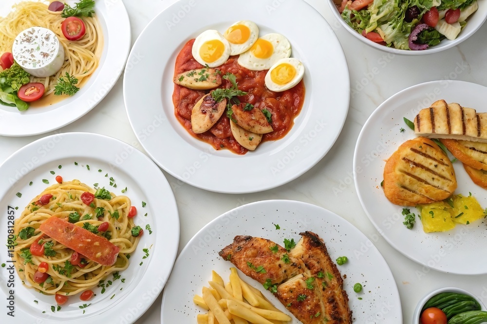Exquisite Dining: A Feast of Global Delicacies Exquisite Dining: A Feast of Global Delicacies