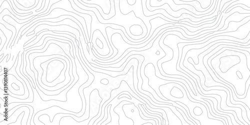Stylish White Background PNG Featuring Graceful Wavy Topographic Contour Lines, Designed for Trendy, Minimal Aesthetic Projects and High-End Professional Design Use