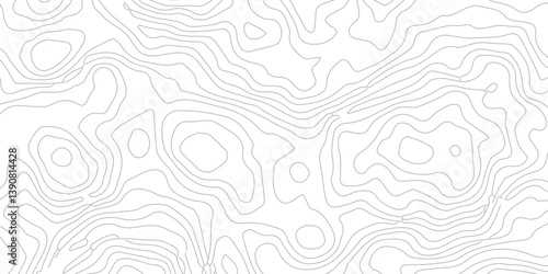 Modern and Elegant Transparent PNG Featuring Smooth Topographic Wavy Line Patterns on a Clean White Background, Ideal for Minimalist Design Projects, Web Assets, and Professional Mapping Concepts

