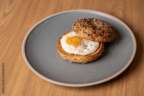 Breakfast Everything Bagel 