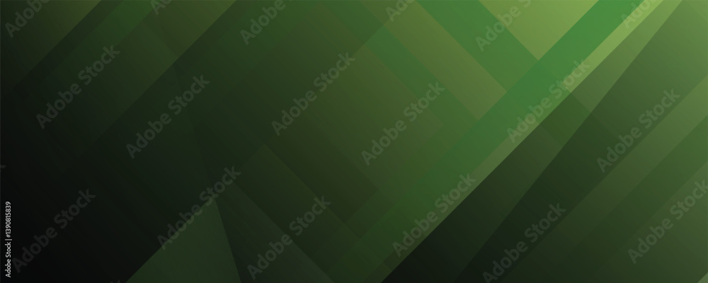 Obraz premium Abstract bacgkround green gradient. Modern blue abstract rectangle box lines background for presentation design, banner, and business card