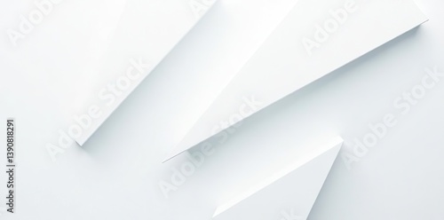 Subtle geometric white texture for minimalist design projects,  seamless,  patterned