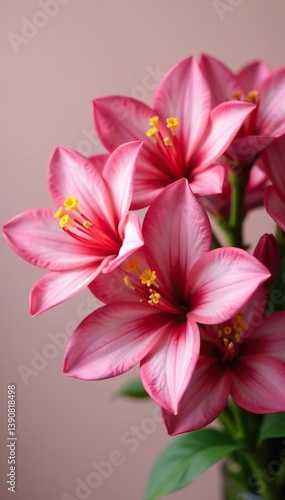 Summer bouquet with vibrant Alstroemeria flowers,  season,  bright