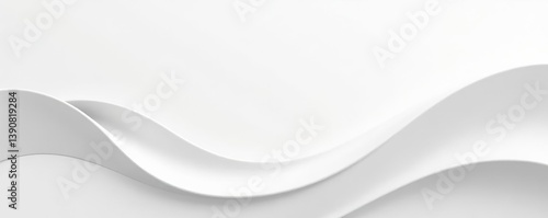 Wallpaper Mural Soft and elegant white abstract background with subtle textures and gradients,  blank,  elegant Torontodigital.ca