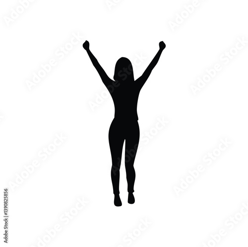 aerobics, dance, fitness, group workout, exercise, silhouette, cardio, women, choreography, team, synchronized, active, gym class, healthy, movement, jumping, coordination, energy, black silhouette, s