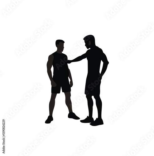 aerobics, dance, fitness, group workout, exercise, silhouette, cardio, women, choreography, team, synchronized, active, gym class, healthy, movement, jumping, coordination, energy, black silhouette, s