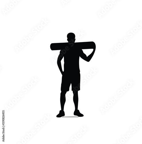 aerobics, dance, fitness, group workout, exercise, silhouette, cardio, women, choreography, team, synchronized, active, gym class, healthy, movement, jumping, coordination, energy, black silhouette, s
