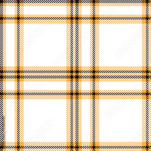 Plaid pattern seamless. Dusty butterscotch & Vibrant very dark brown Tartan Fabric Design. 