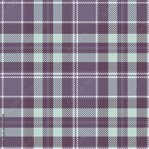 Wallpaper Mural Contemporary Cool purplish grey & Vivid dirty purple Seamless Tartan Fabric Design Torontodigital.ca