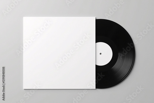 Vinyl Record Cover Mockup