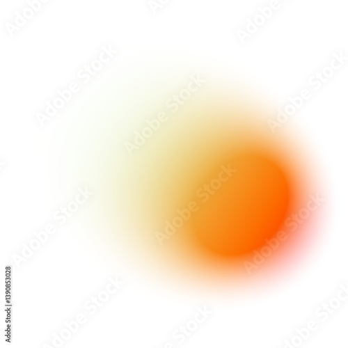 Abstract gradient background with soft blue and green hues, blurred fluid shapes, grainy watercolor texture, neon light mesh effect. Flat vector illustration isolated on white background.