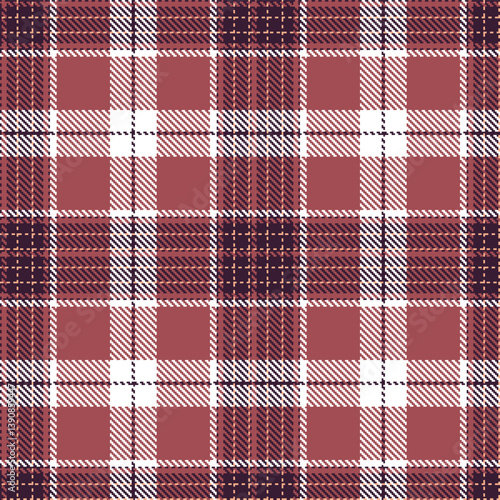 Wallpaper Mural Neon eggplant Tartan patterns fabric texture. Contemporary Vintage light maroon Seamless Tartan Torontodigital.ca
