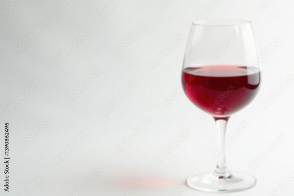 Single glass of red wine on pristine white backdrop , white background, wine glass, wine Single glass of red wine on pristine white backdrop , white background, wine glass, wine