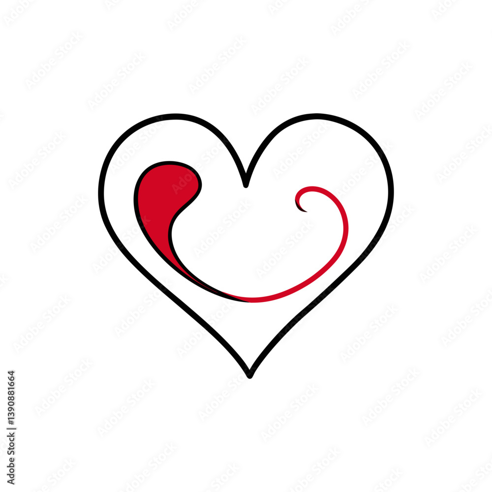 Sweet Love Doodle Art Symbolizing Affection and Heartfelt Connections Sweet Love Doodle Art Symbolizing Affection and Heartfelt Connections
