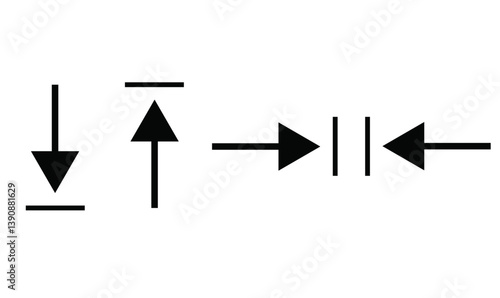 Vector arrows icon set , arrow icons set, arrow icons, up and down arrow icons, left arrow, 