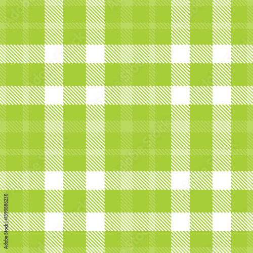 Neon snot green Tartan patterns fabric texture. Timeless Traditional light yellow green Seamless Tartan