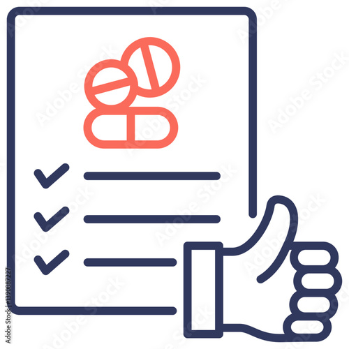 Efficacy Dual Tone Icon