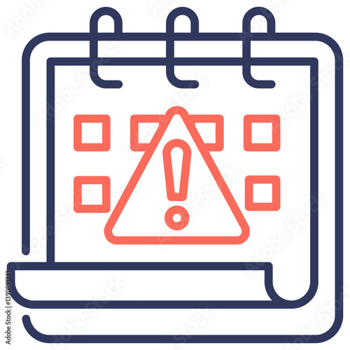 Deadline Dual Tone Icon