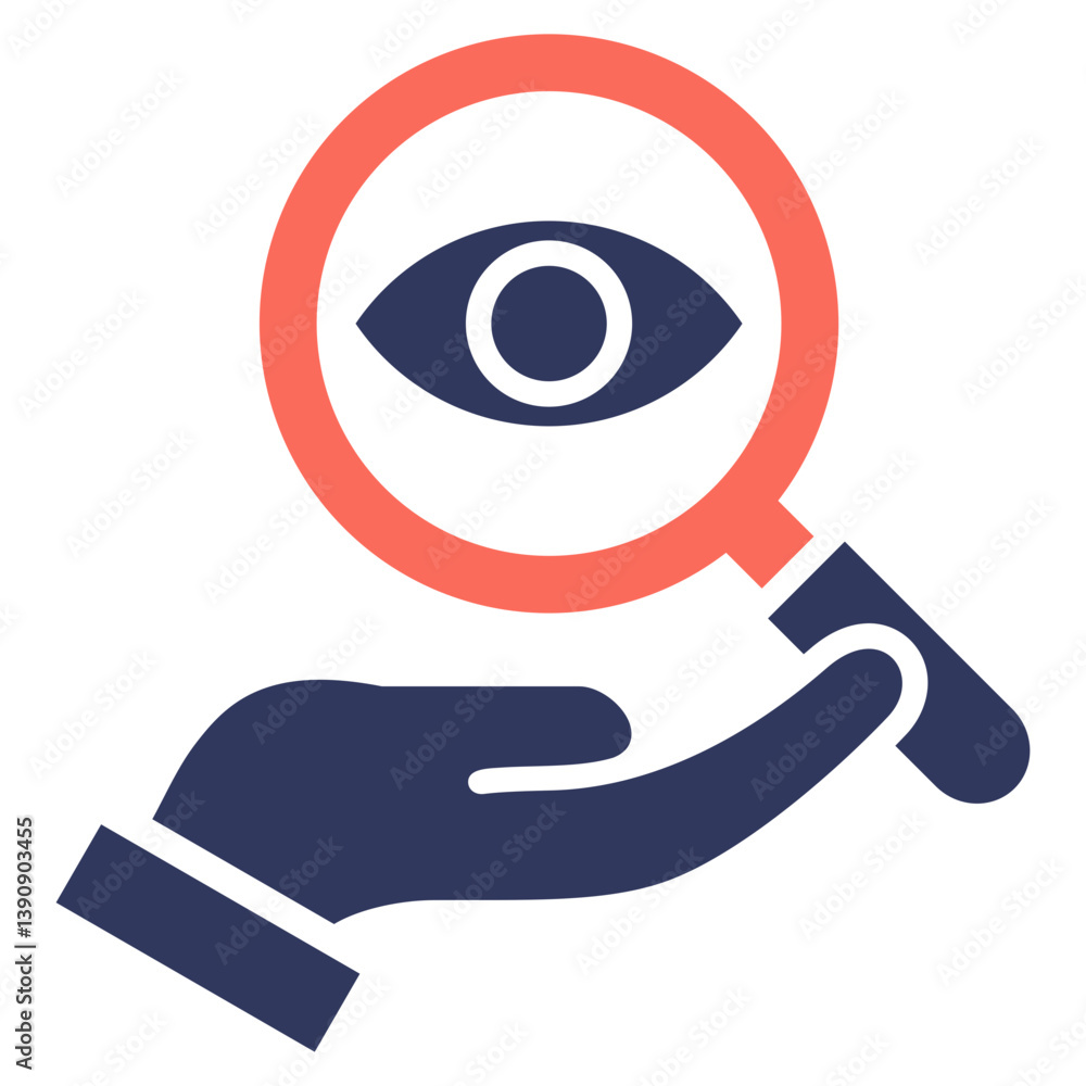 Obraz premium Observation Mixed Icon