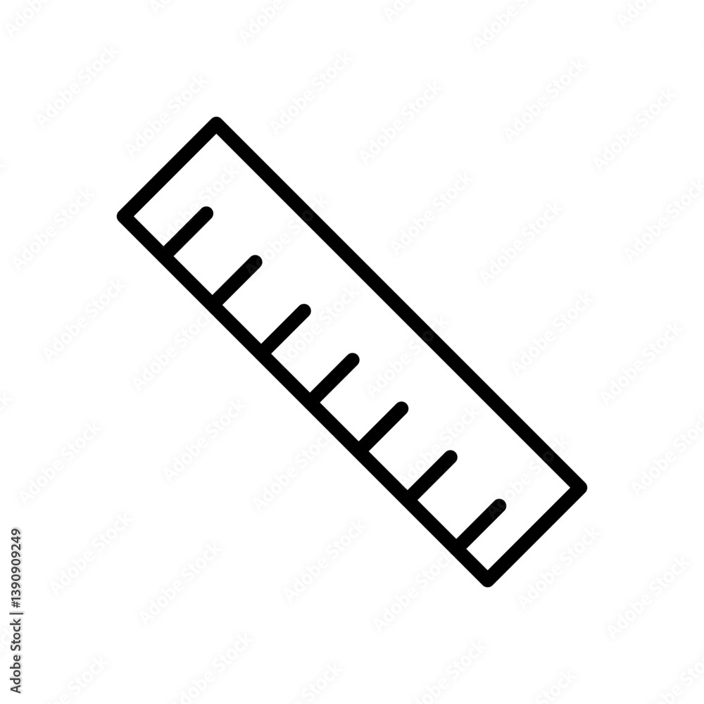 Measurement Vector Line Icon Design Measurement Vector Line Icon Design