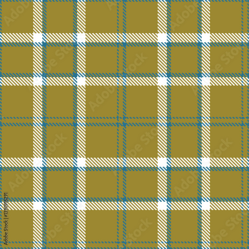 Timeless Seamless Tartan featuring Rich sea blue and Muted diarrhea Fabric Design