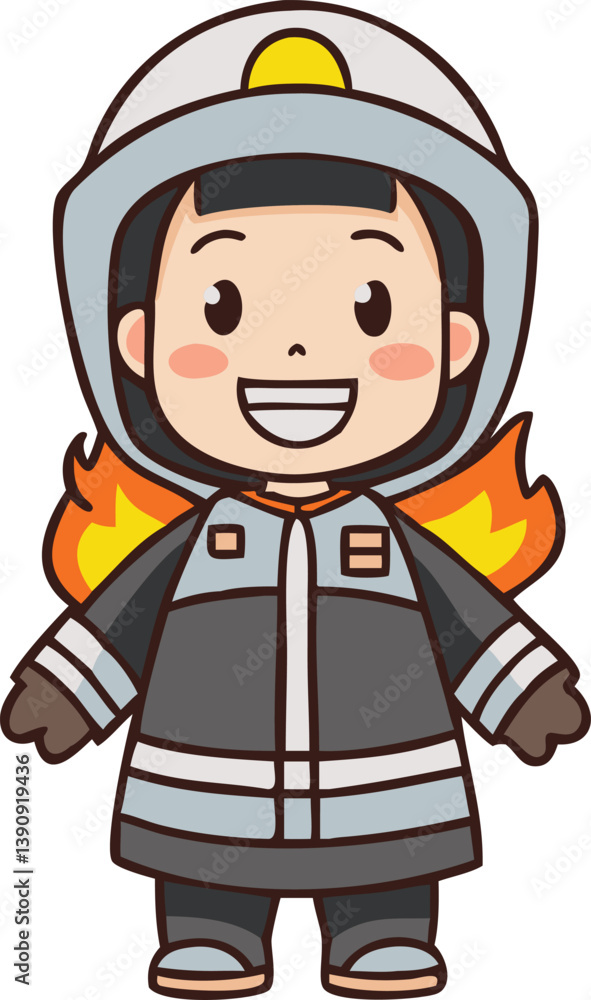 Female Firefighter Female Firefighter