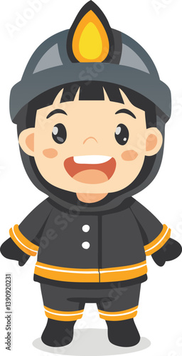 Firefighter Kid