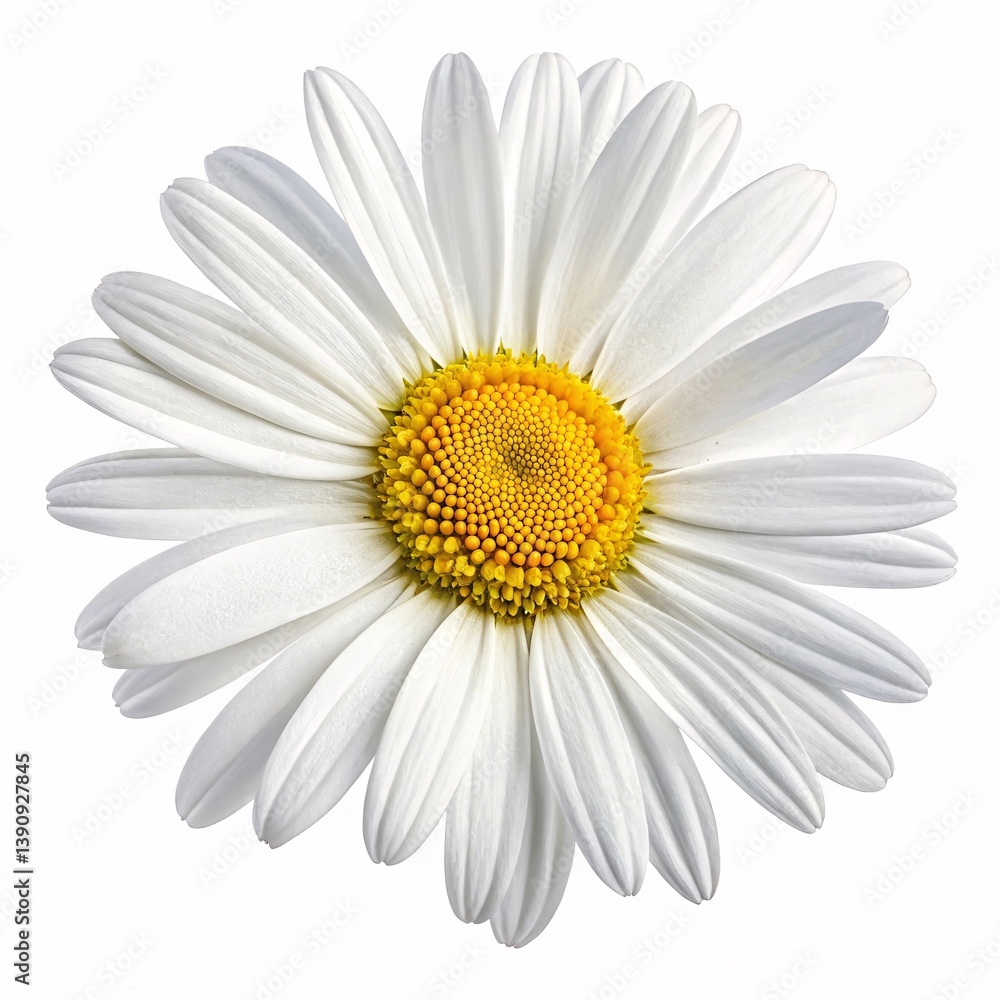 Fototapeta premium close up of classic white daisy flower