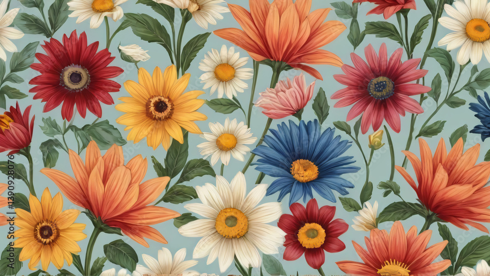 seamless floral pattern seamless floral pattern