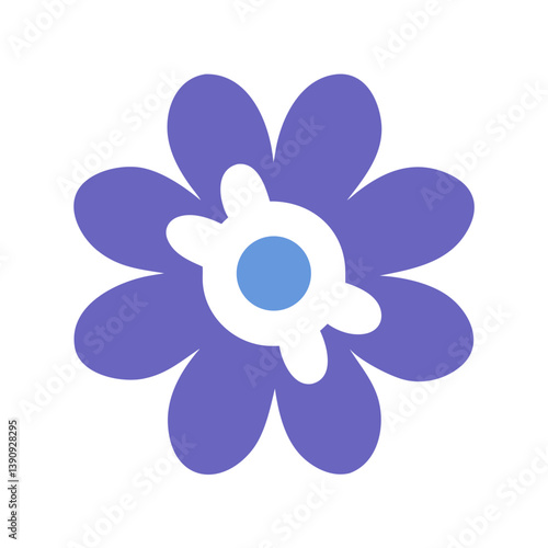 Anemone Icon Vector Design