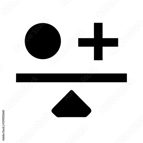 Balance Icon Vector Design