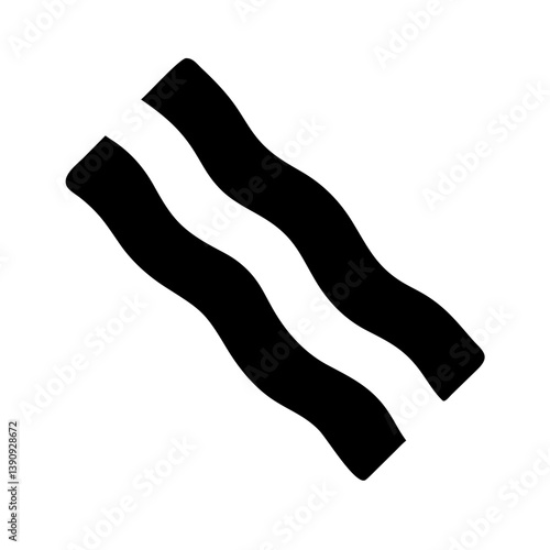 Bacon Icon Vector Design