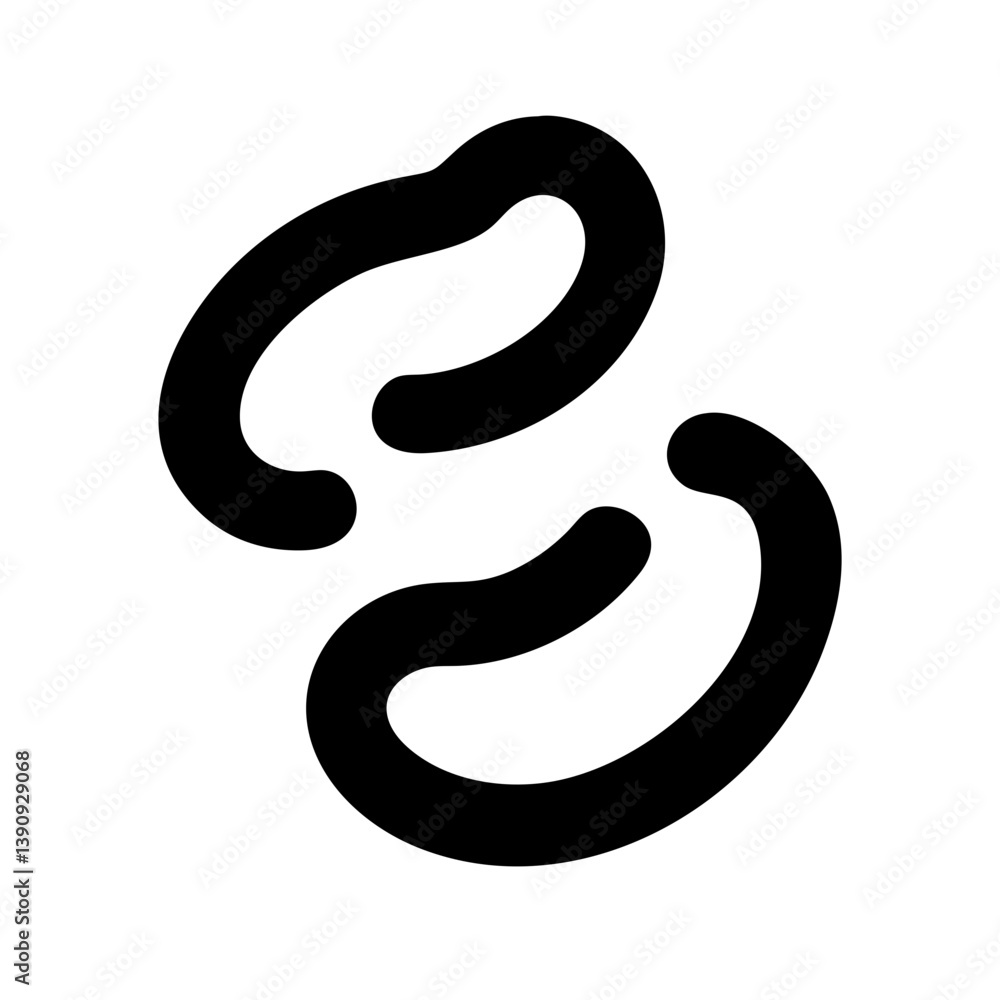 Stylish Beans Icon Vector Design Stylish Beans Icon Vector Design