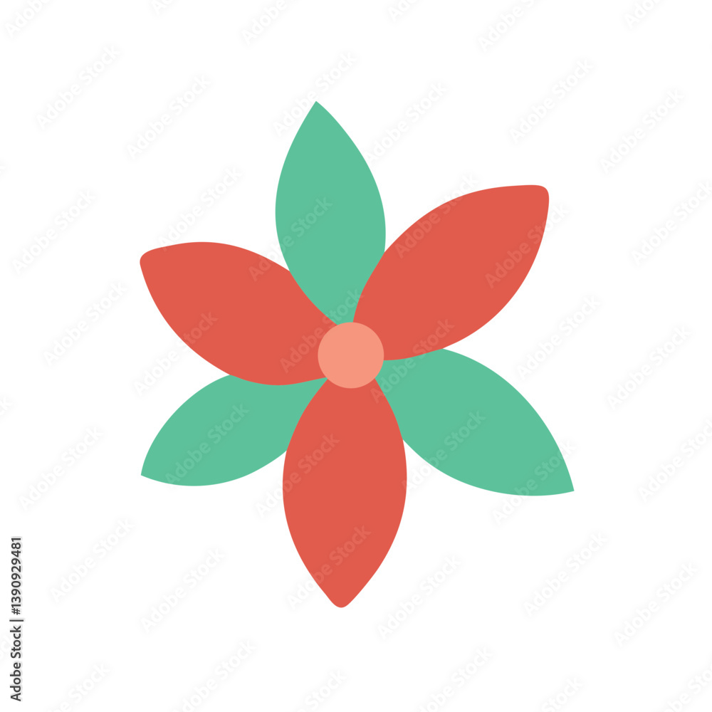 Elegant Bouvardia Icon Vector – Botanical Flower Symbol for Nature and Beauty Themes Elegant Bouvardia Icon Vector – Botanical Flower Symbol for Nature and Beauty Themes