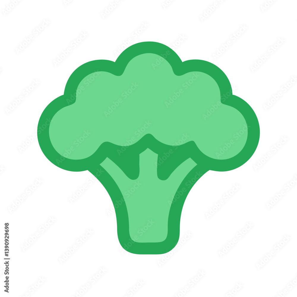 Broccoli Icon Vector Design Broccoli Icon Vector Design