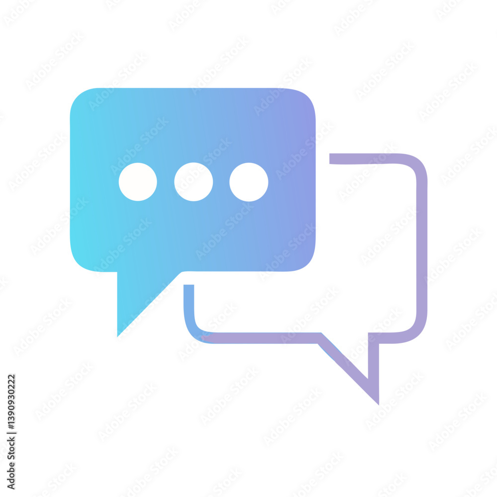 Chat Icon Vector Design Chat Icon Vector Design