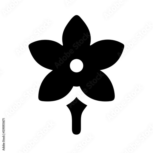 Delphinium Icon Vector Design