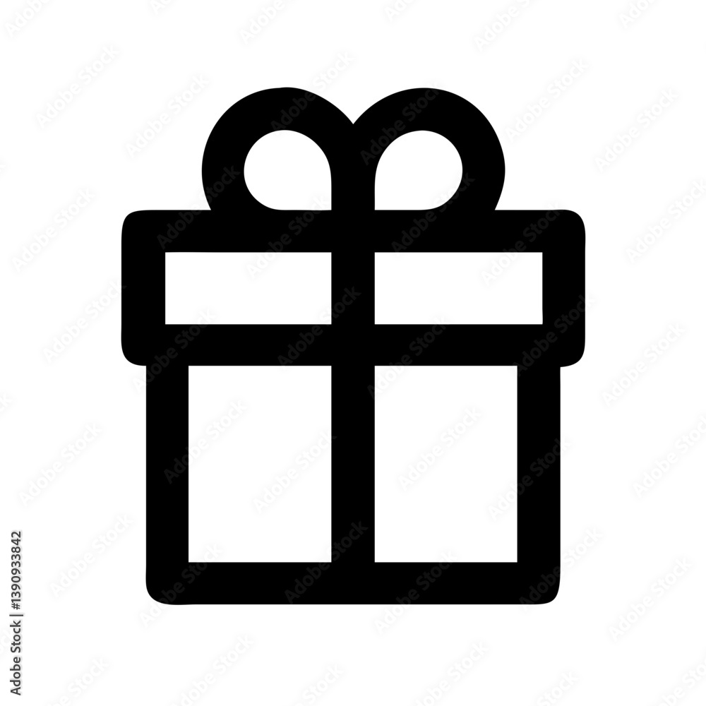 Obraz premium Gift Icon Vector Design