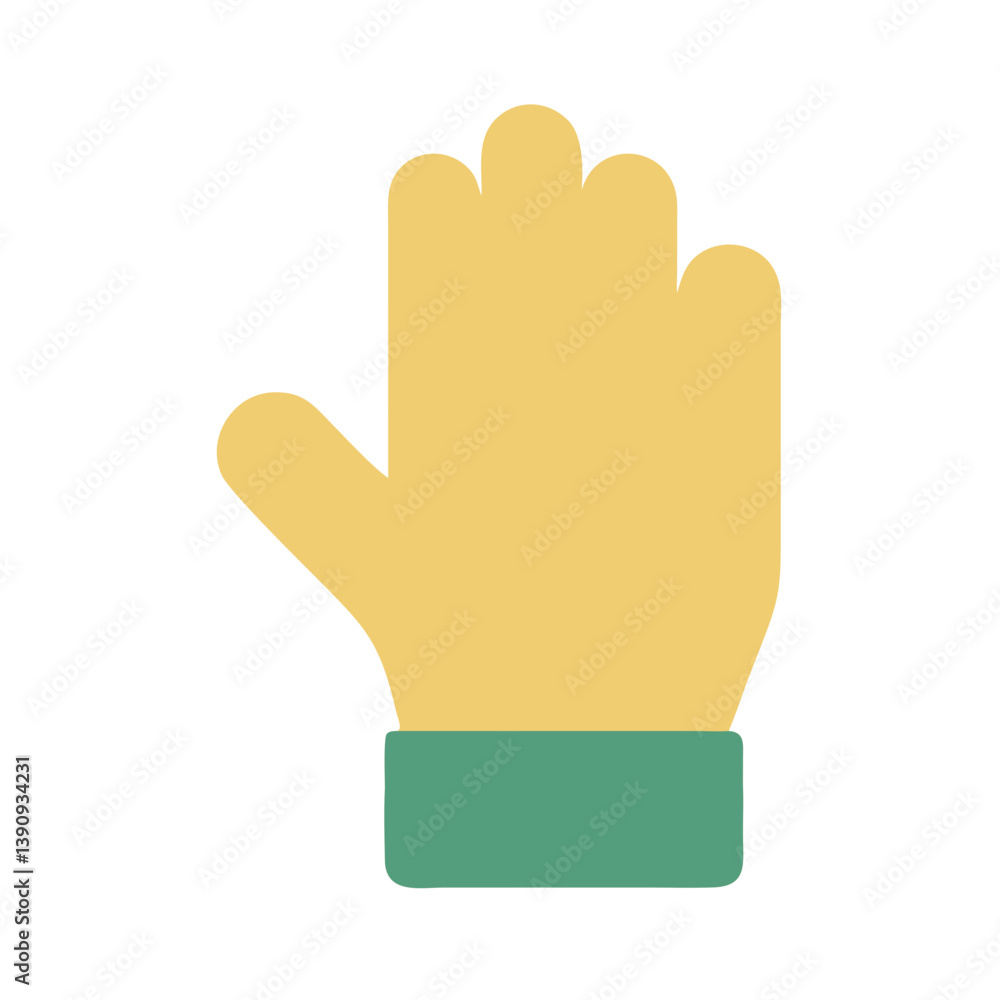 Obraz premium Glove Icon Vector Design