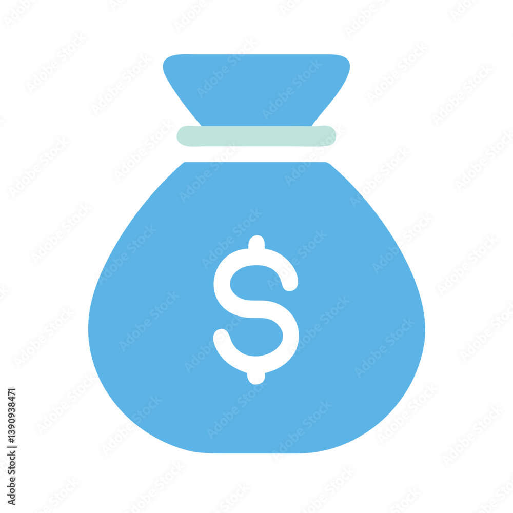 Money Bag Icon Vector