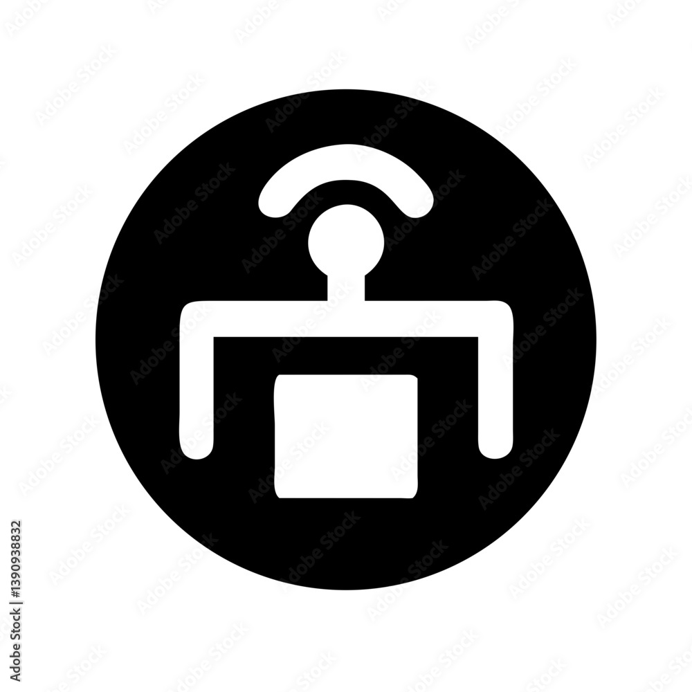 Obraz premium Network Icon Vector