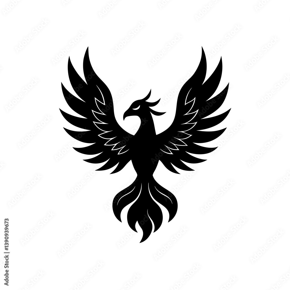 Obraz premium angel wings vector illustration