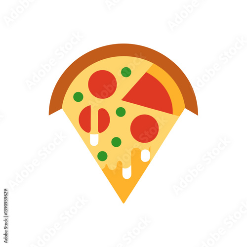 pizza with cheese and tomato