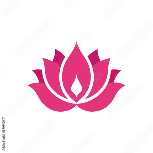 lotus flower vector illustration